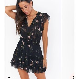 Show me your mumu wild dreams mini dress. Size. XXL